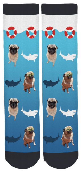 SharkieHunter Crew Socks