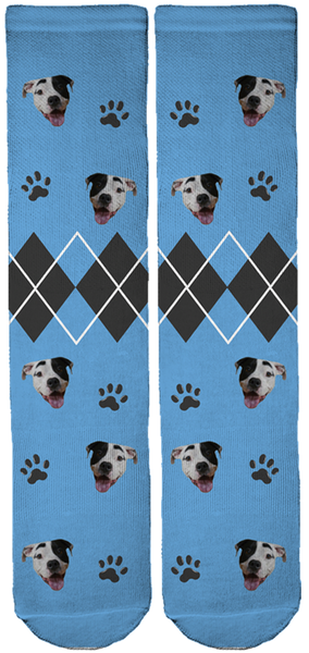 Rowdy The Pitbull Bamboo Crew Socks
