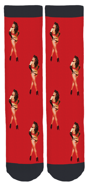Roxi DLite Crew Socks