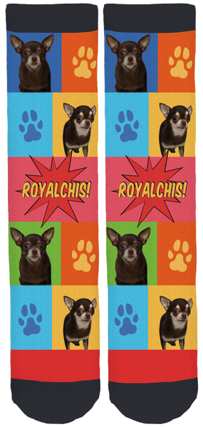 Limited Edition Royalchis Crew Socks