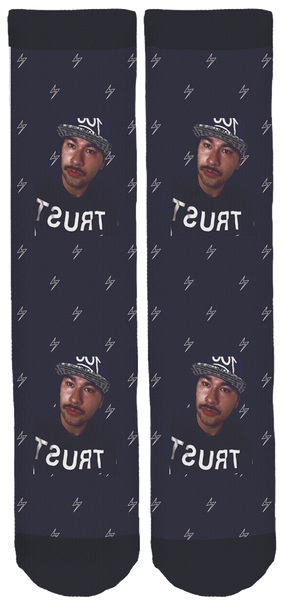 SamyoBlanco187 Crew Socks