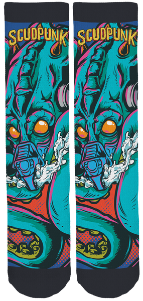 Scudpunk Bamboo Crew Socks