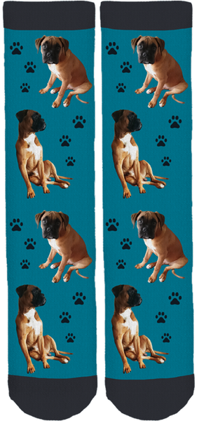 Skooter the Boxer Crew Socks