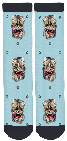 Smushball The Cat Crew Socks