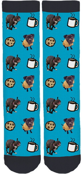 Pibble Maya Crew Socks