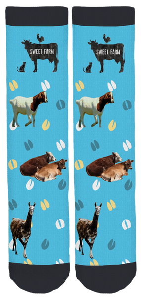 Sweet Farm Crew Socks