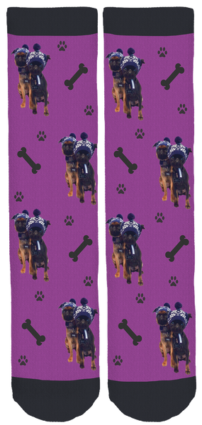 The Bone Squad Crew Socks