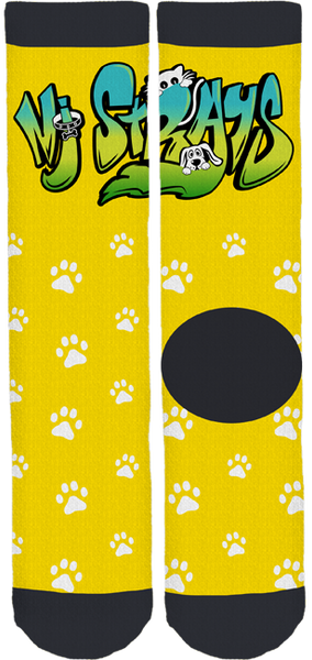 NJ Strays Crew Socks