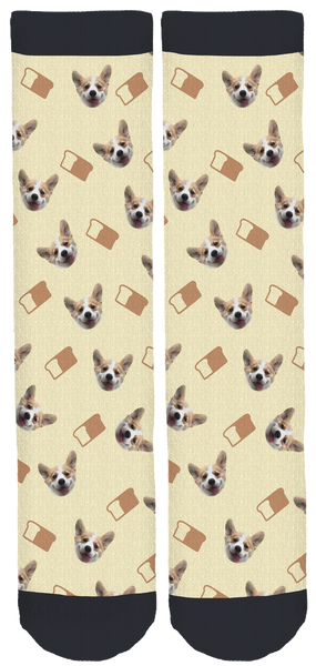 Lilo the Corgi Crew Socks