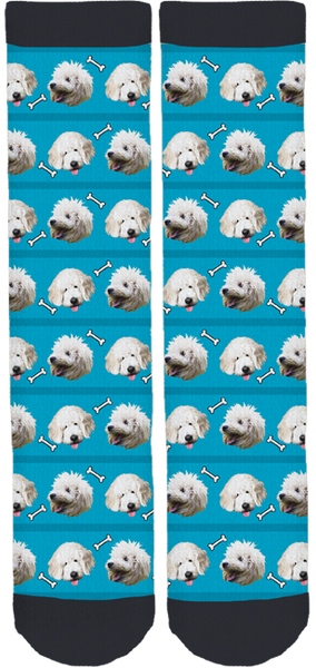 The Doodle Lulu Crew Socks