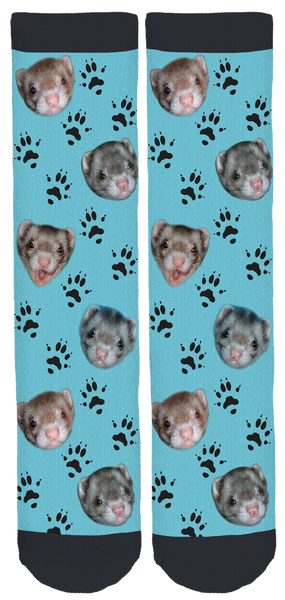 The Life of My Ferrets Crew Socks