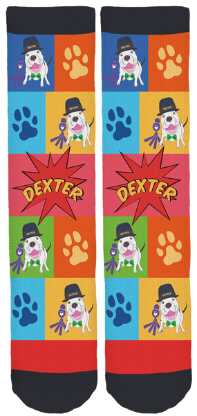 Dexter's Legacy & Rescue Friends Crew Socks