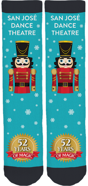 San Jose Dance Theatre Nutcracker Socks