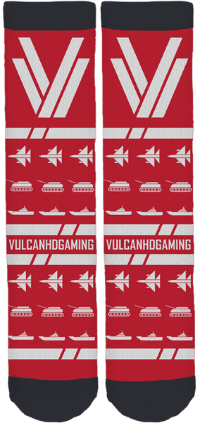VulcanHDGaming Crew Socks