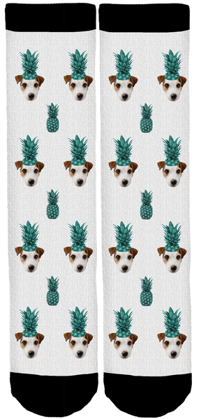 Yoda Pineapple Crew Socks