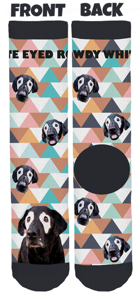 White Eyed Rowdy Crew Socks 1