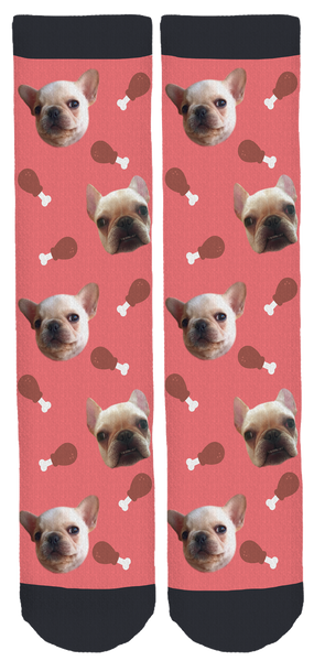 Winnie the Frenchie Crew Socks