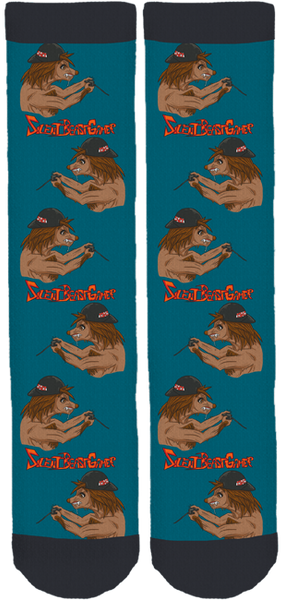 XxSilentBeastGamerxX Crew Socks