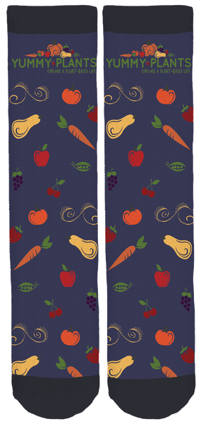 Yummy Plants Crew Socks
