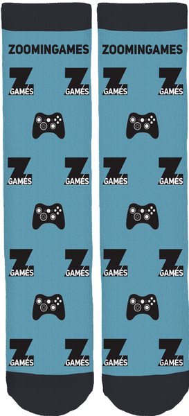 ZoominGames Crew Socks